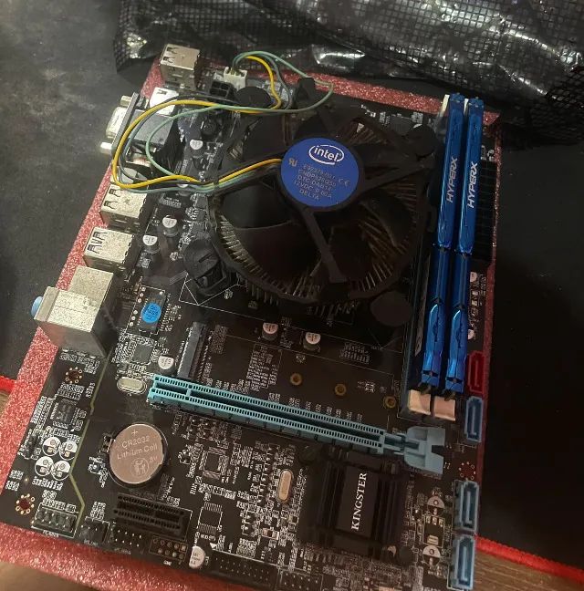Kit placa-mãe KS-B75 + Intel i5-3570 + 16 GB DDR3
