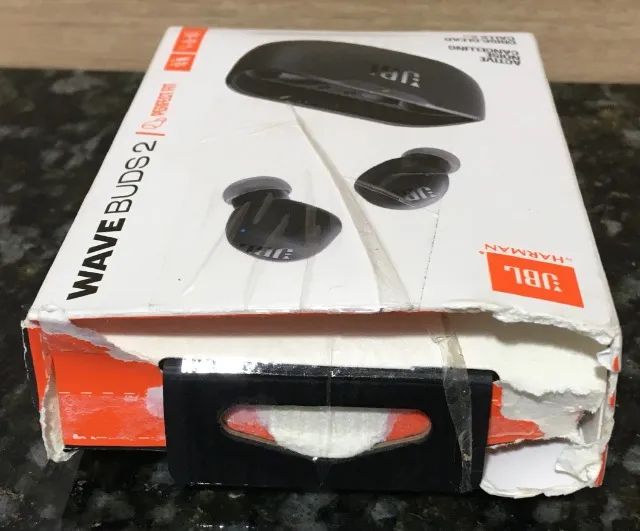 Fone de Ouvido Intra-Auricular JBL Wave Buds 2 - preto - Foto 4