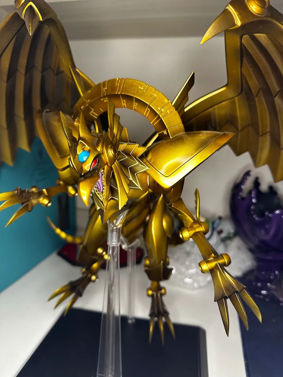 Kotobukiya Yu-Gi-Oh! The Winged dragon of ra Egyptian God statue- Artfx J - Foto 2