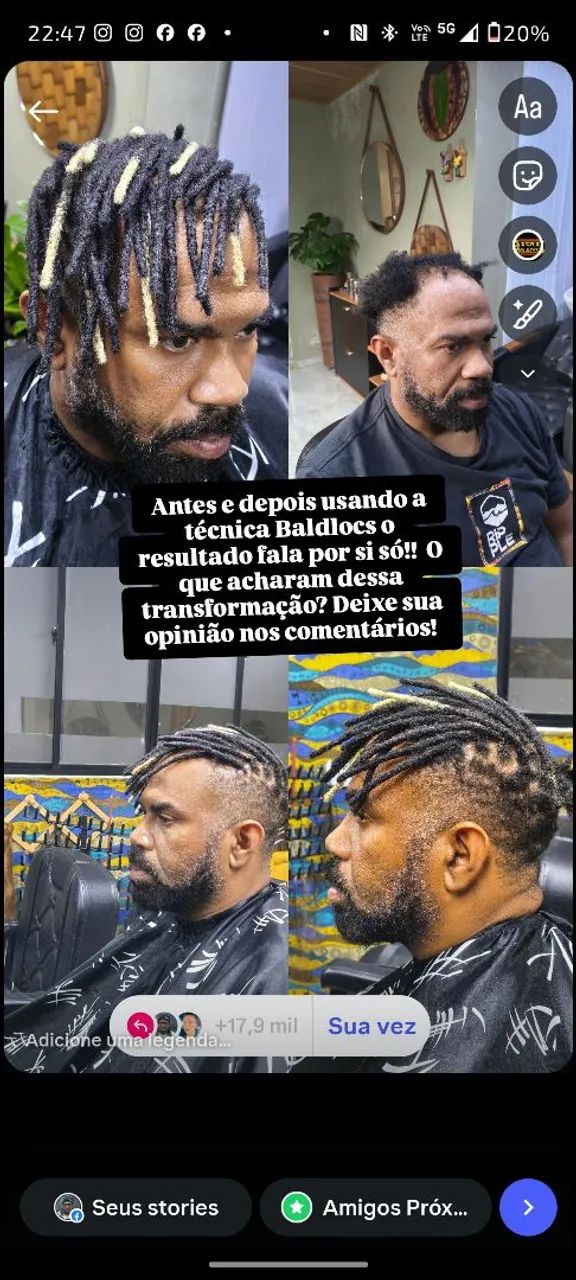 Dreadlock  e manutenção  - Foto 5