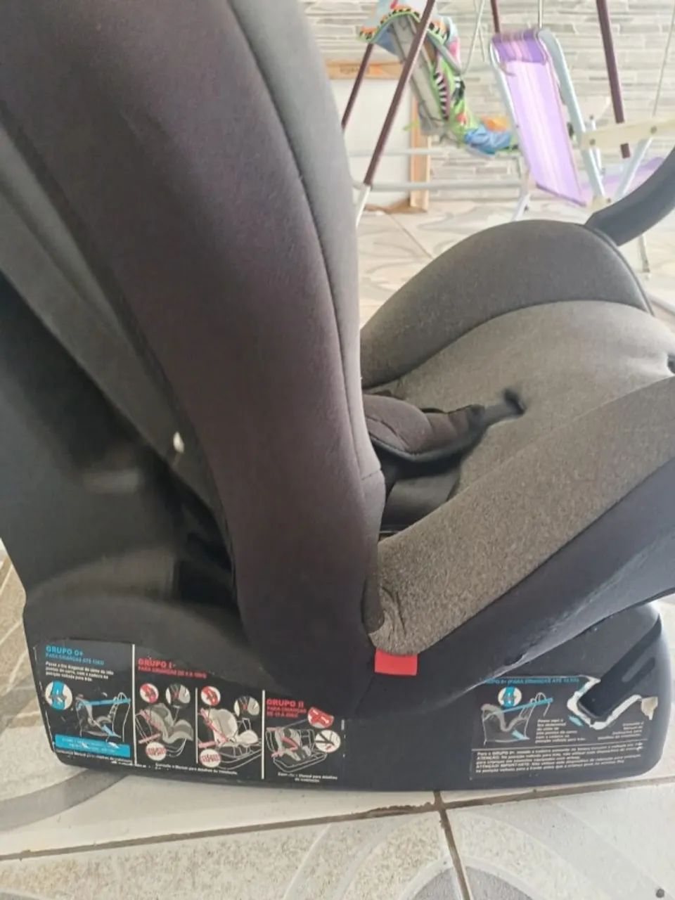 Cadeira para Auto Burigotto Matrix Evolution K 0 a 25kg - Excelente Estado - Foto 5