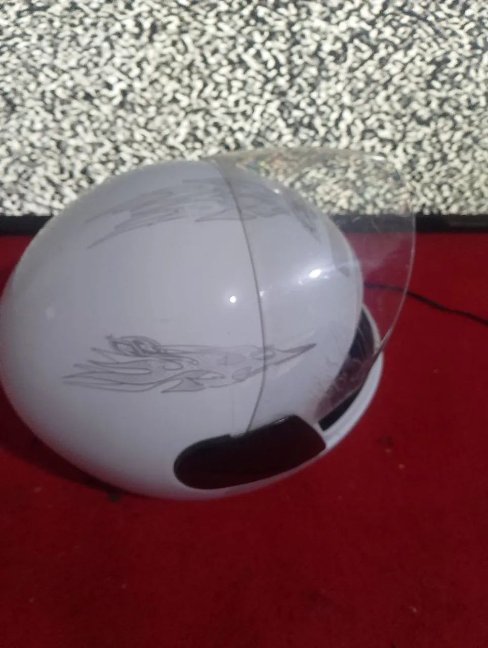 Capacete branco - Foto 4