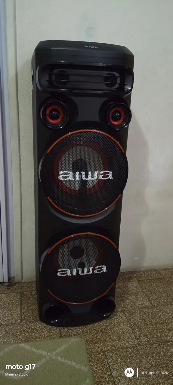 Caixa som Aiwa