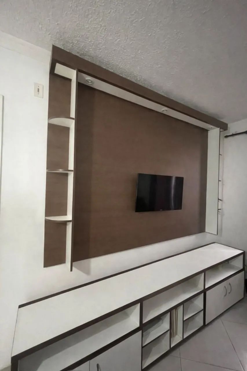 PAINEL COM RACK PARA SALA - Foto 2
