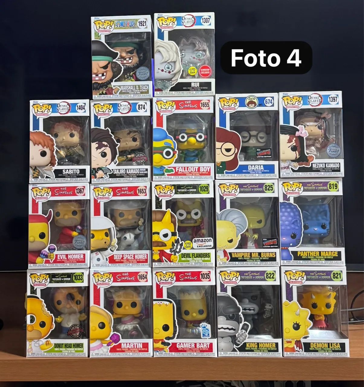 Funko Pop qualquer um 130,00