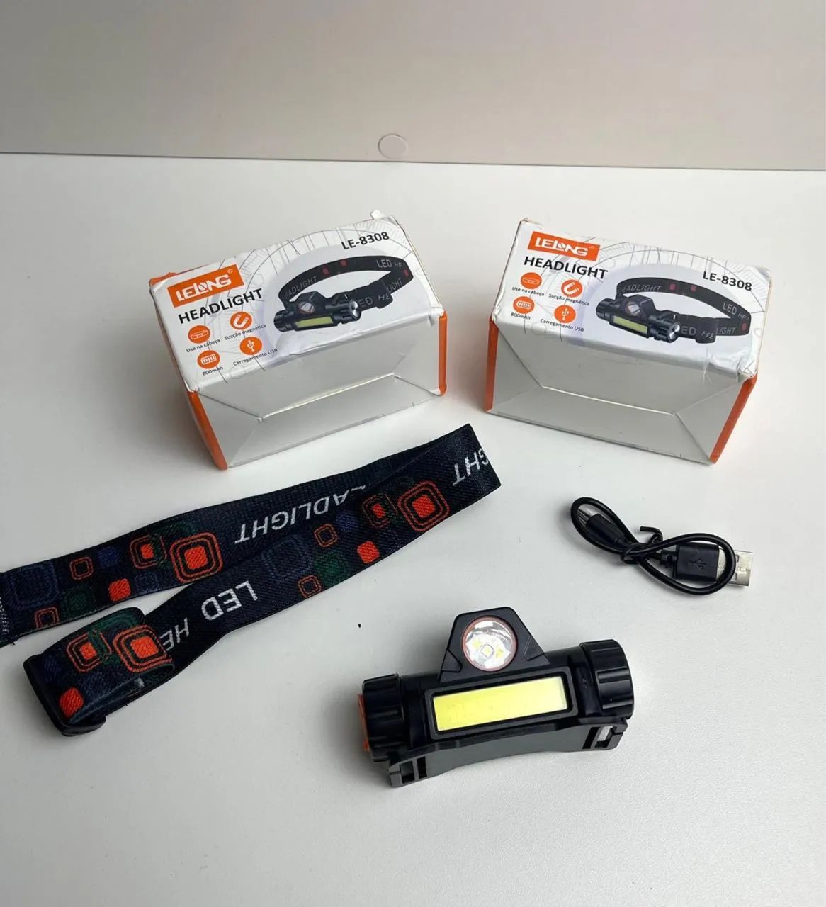 Lanterna de Led de cabeça NOVAS  - Foto 5