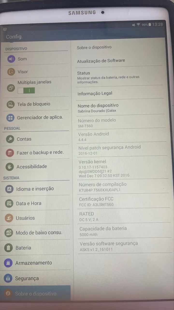 Galaxy Tab E 8gb 