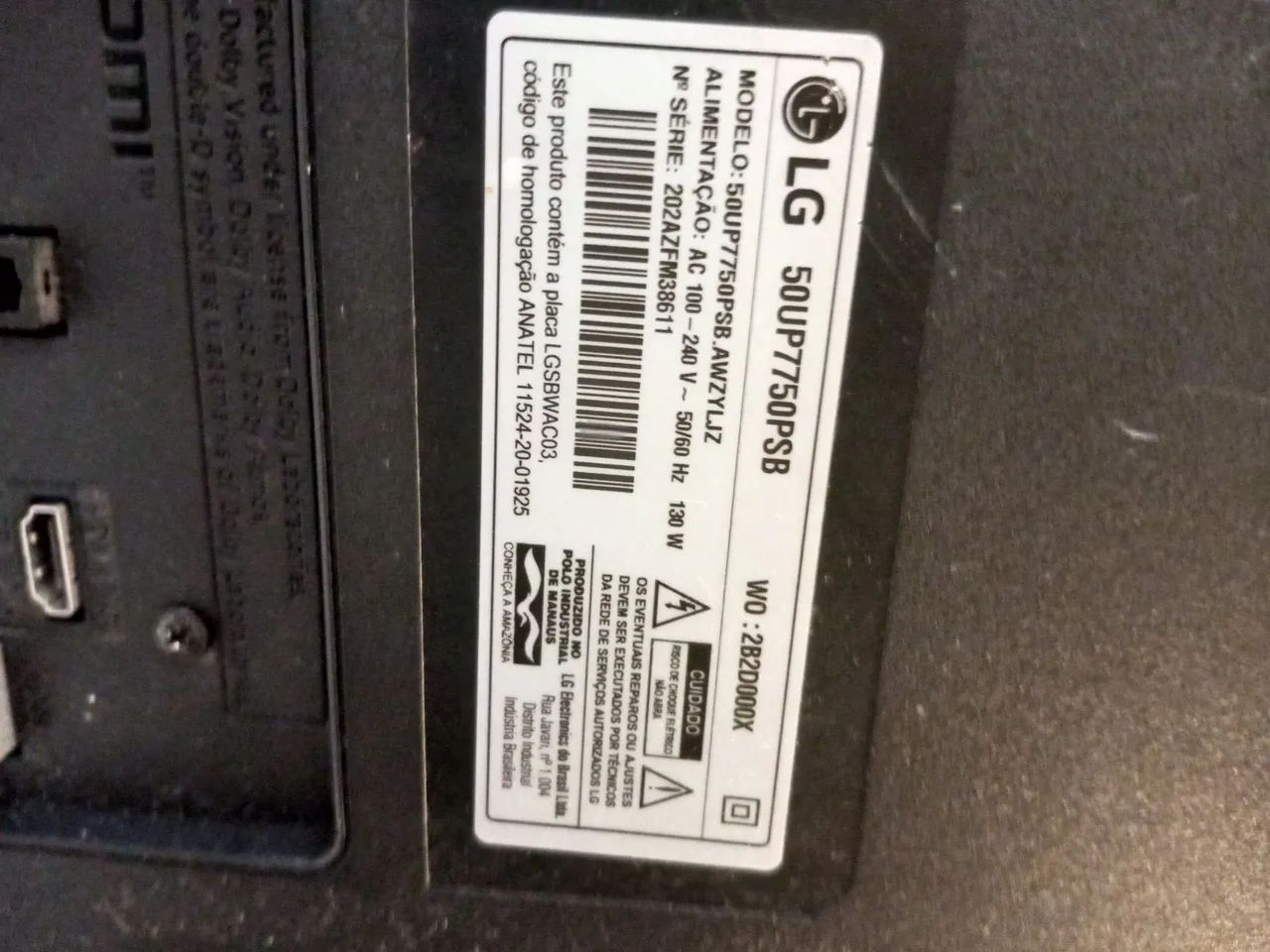 Smart TV LG 50 - Foto 2
