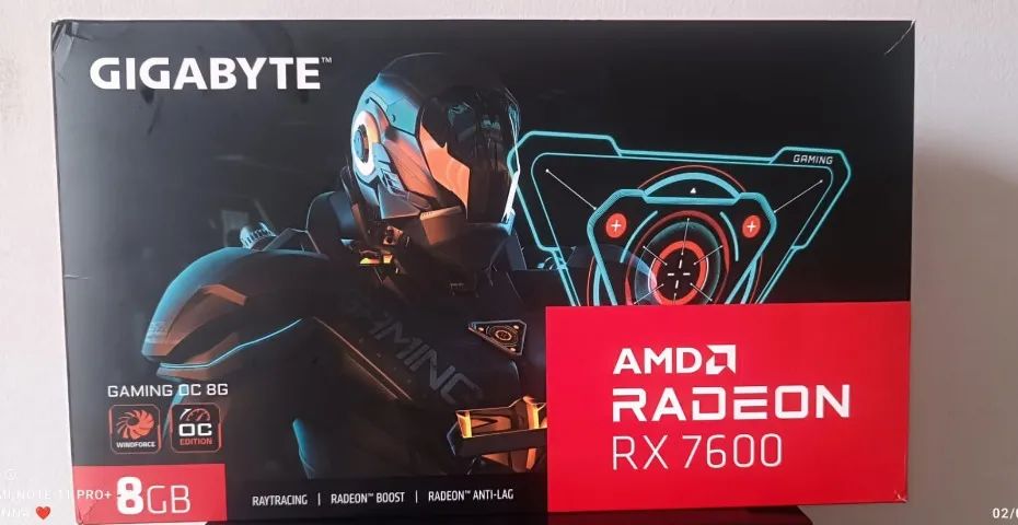 Rx 7600 8GB Gigabyte RGB