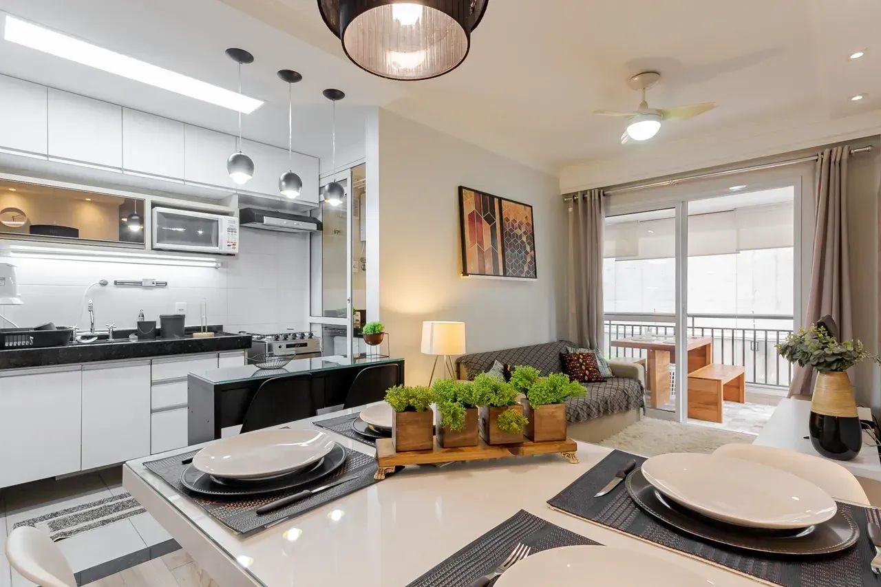 Apartamento para aluguel possui 64 metros quadrados com 2 quartos - Foto 2
