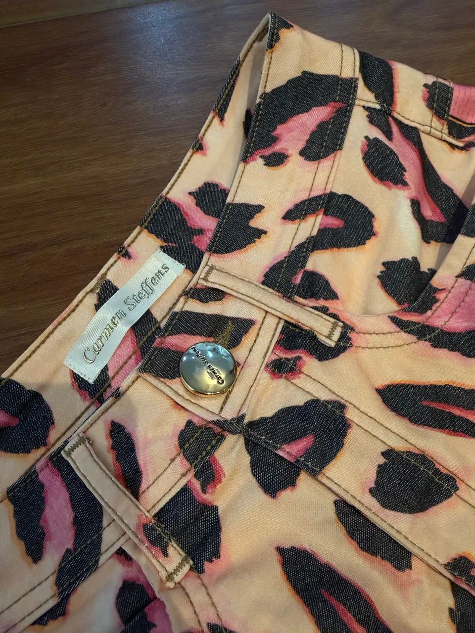 shorts jeans carmen steffens 34 - Foto 4