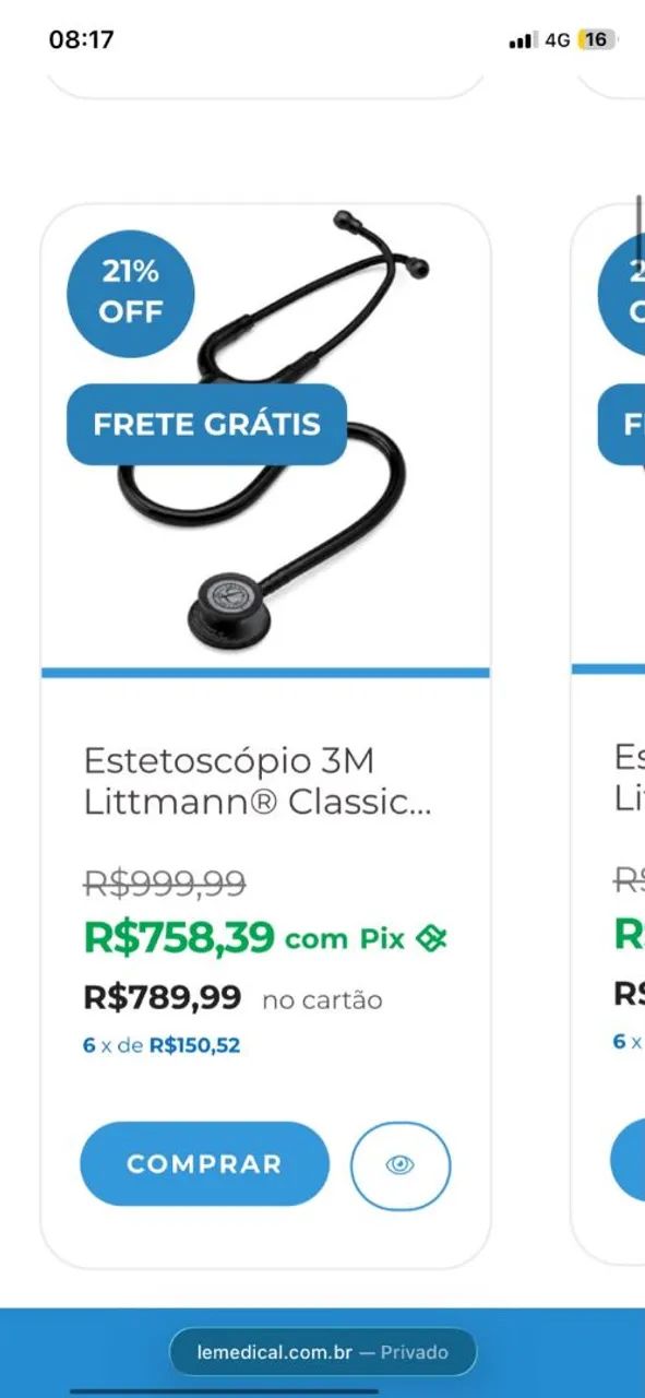 ESTETOSCÓPIO LITTMANN  - Foto 5
