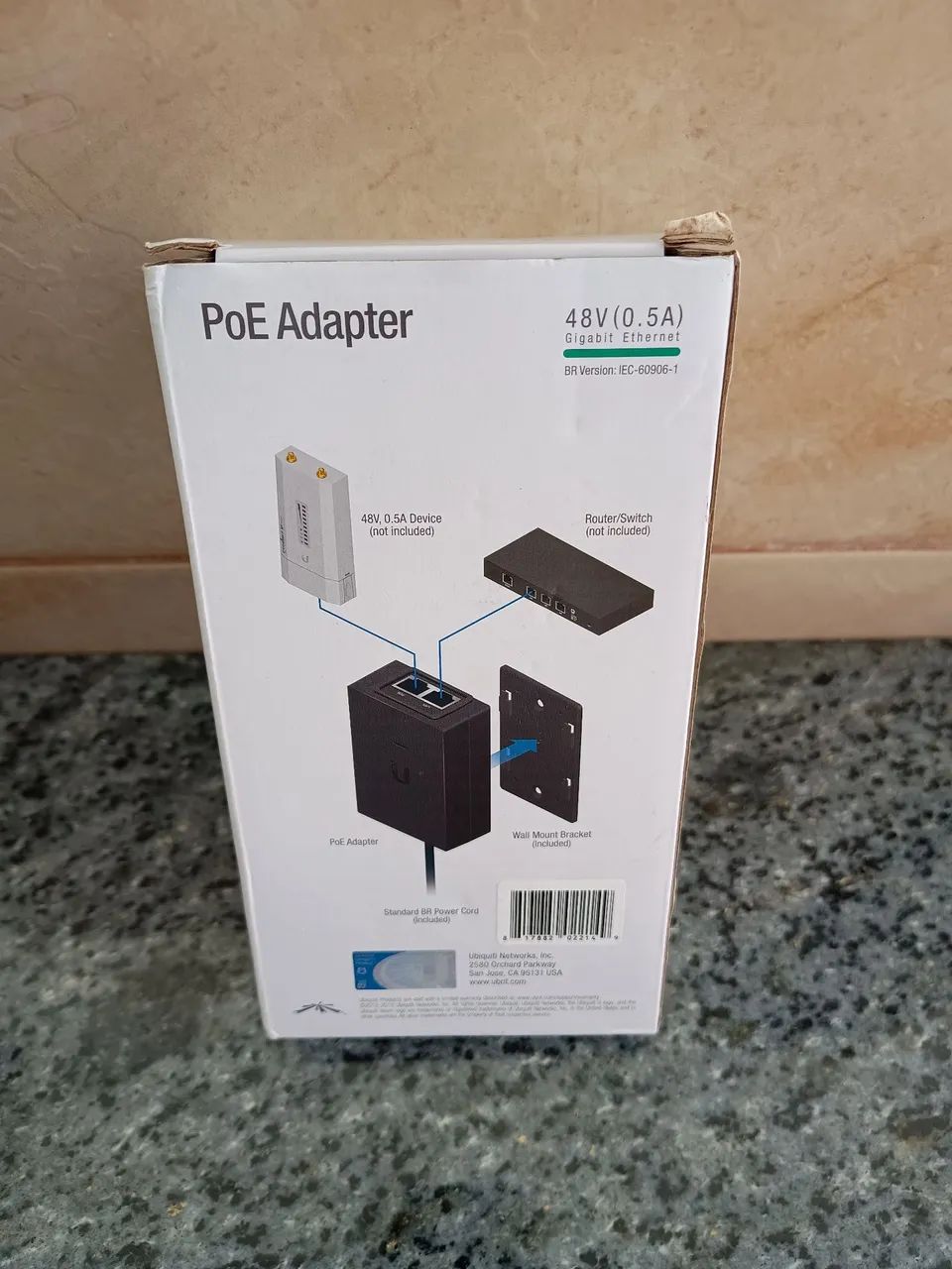 Vendo Fonte Poe Ubiquiti 48v 0.5a Unifi Gigabit Poe-48-24w-g-br nova. - Foto 2