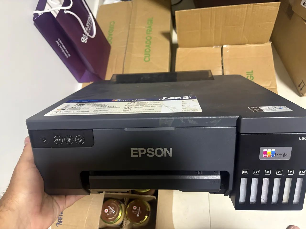 Impressora l8050 com defeito para retirar peças  - Foto 2