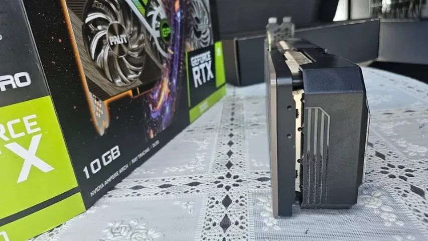RTX 3080 Palit Gaming Pro 10GB GDDR6X Zerada e Completa na Caixa - Foto 4