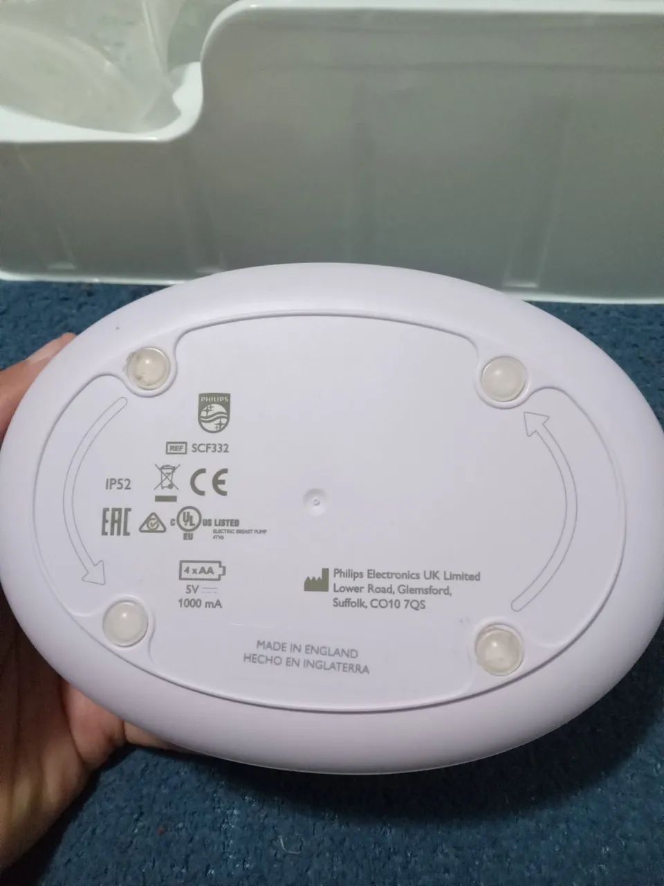 Extrator elétrico de leite materno Philips Avent (modelo SCF332) - Foto 2