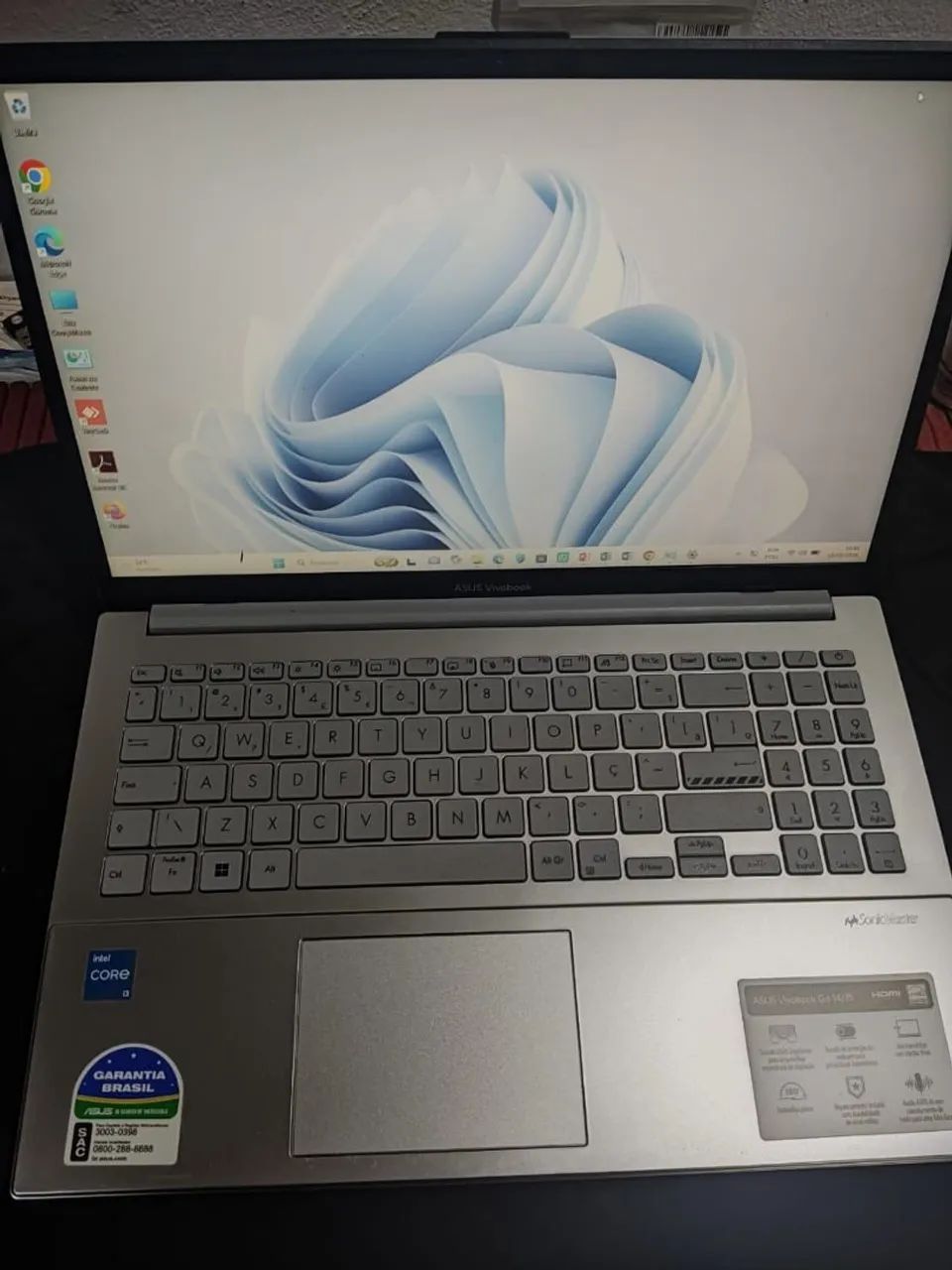 Notebook i3 12°geração 8gb ssd nvme 512 gb 