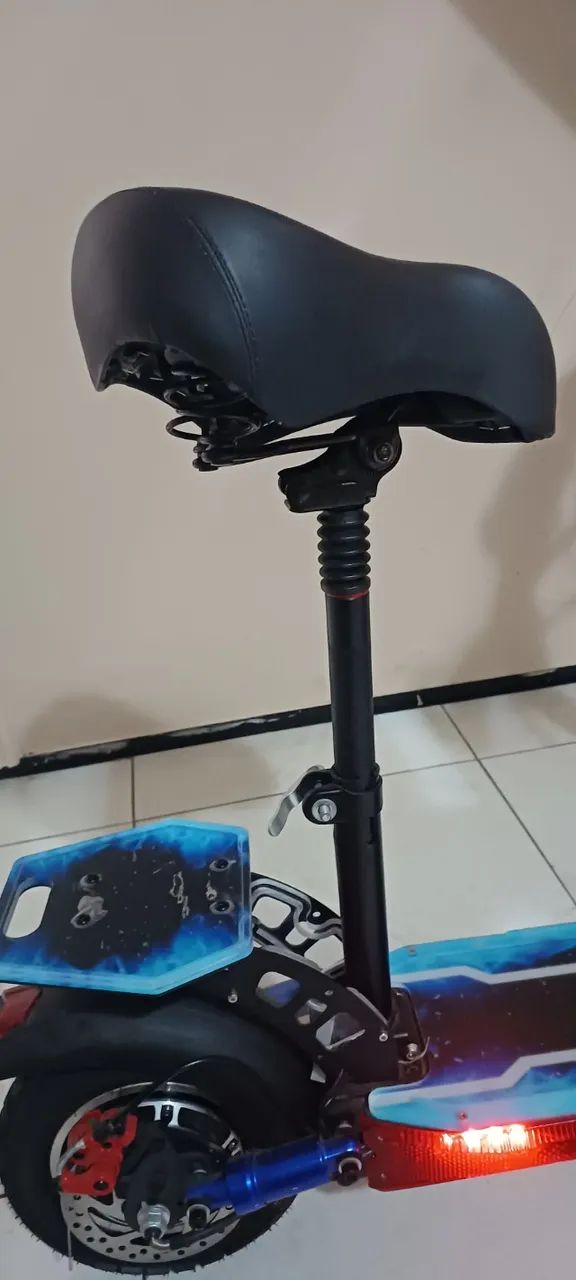 Patinete Scooter Elétrico Off Road Com Assento  - Foto 3