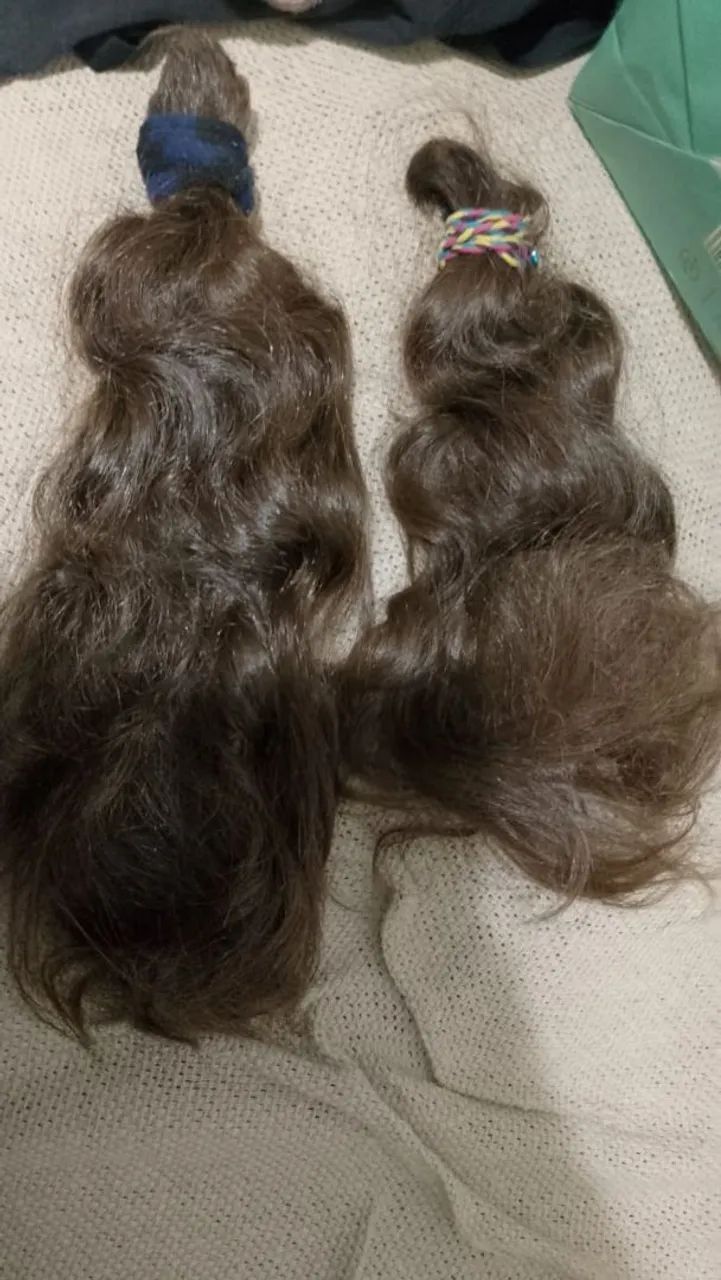 Cabelo humano virgem e infantil  - Foto 3
