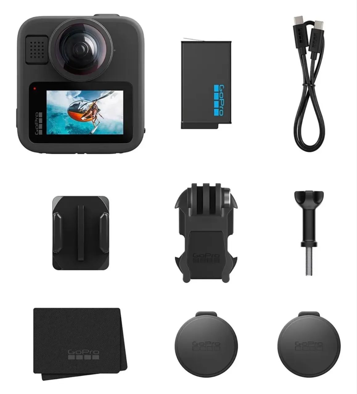 Câmera go pro max 360° - Foto 3