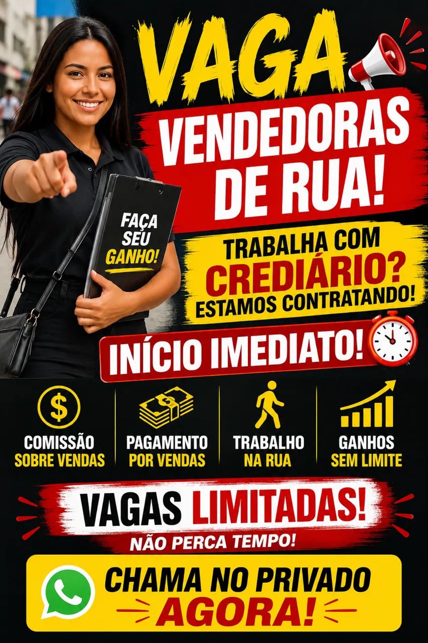 Vendedora de rua 