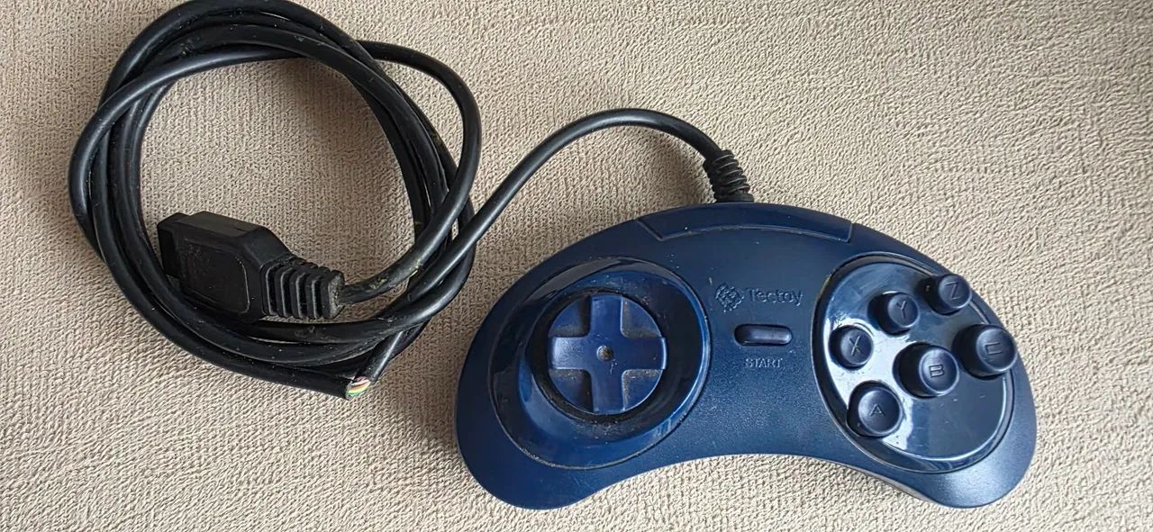 Controle original Master System da Tec Toy 