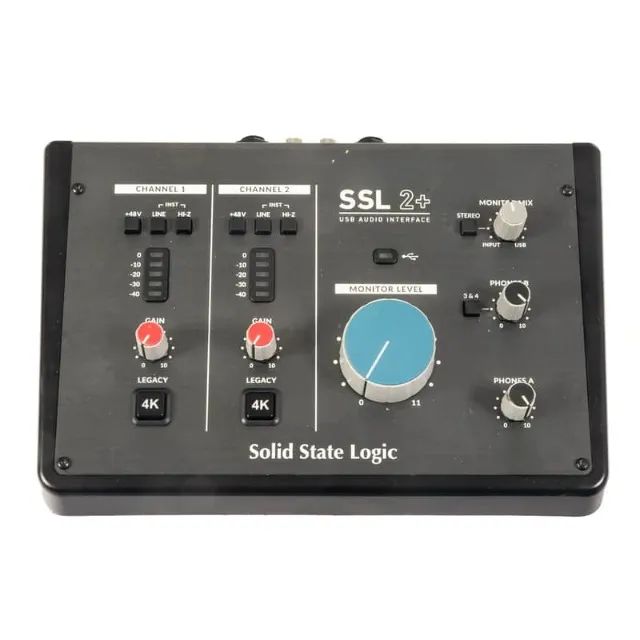 Interface de áudio Solid State Logic SSL2+ 