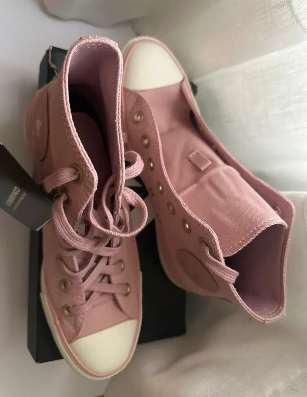Tênis converse all star rosa  - Foto 5