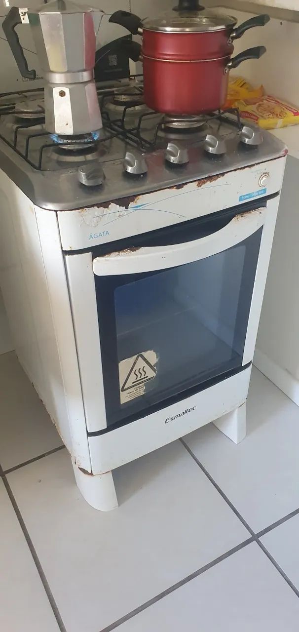 Fogão Esmaltec 4 bocas