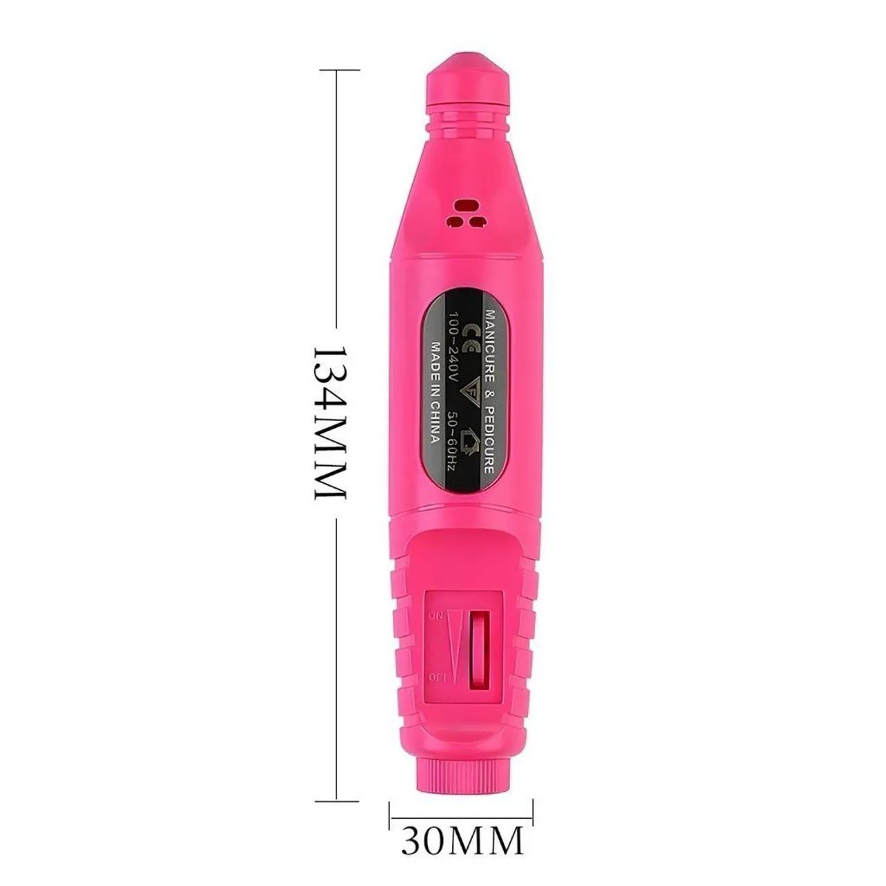 Lixadeira de Unhas Elétrica com Broca e Motor Bivolt para Manicure e Pedicure - Foto 4