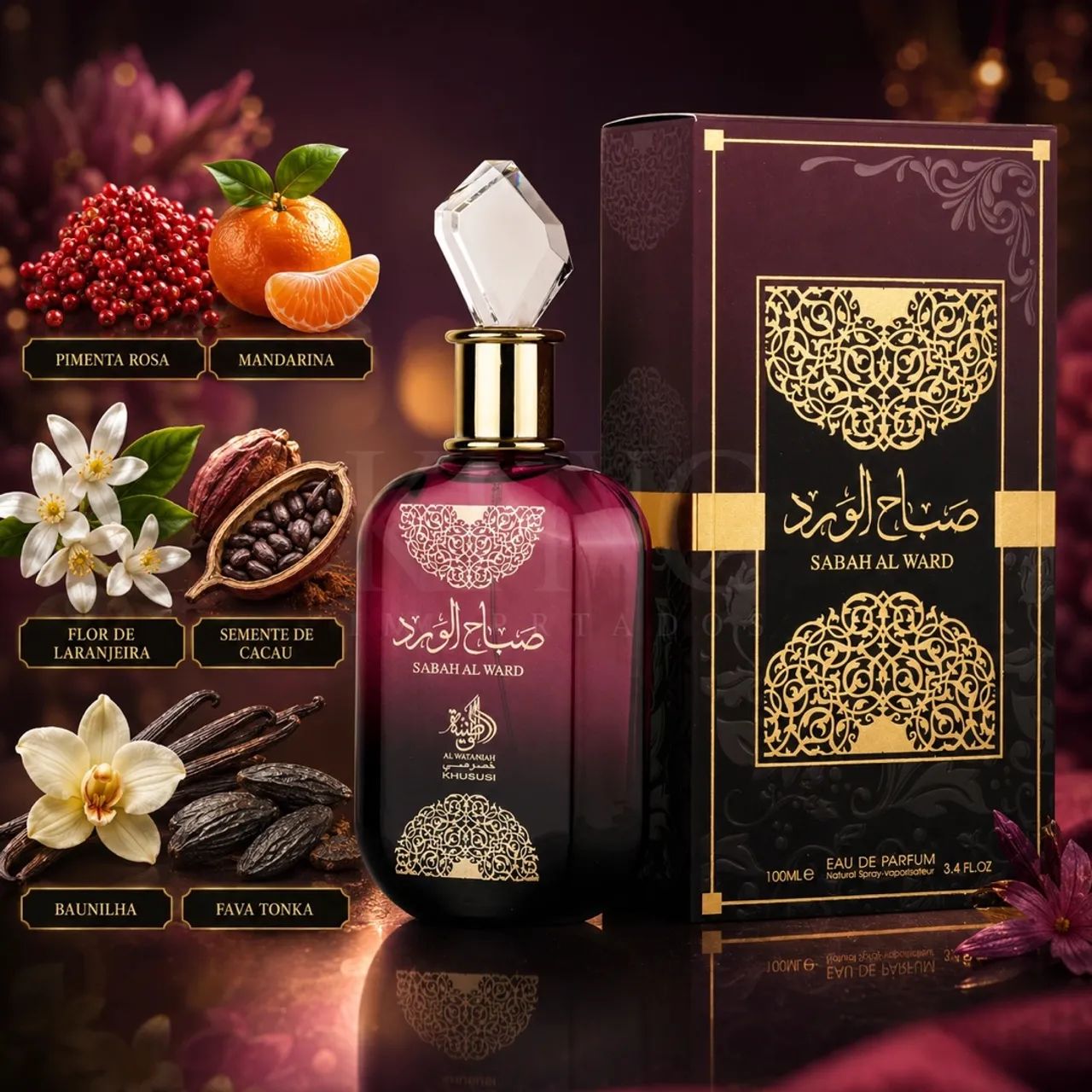 Perfume Árabe Sabah AL Ward