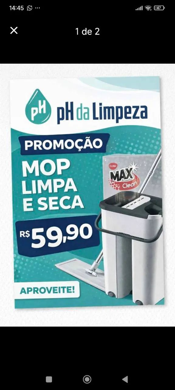 Mop para limpeza 