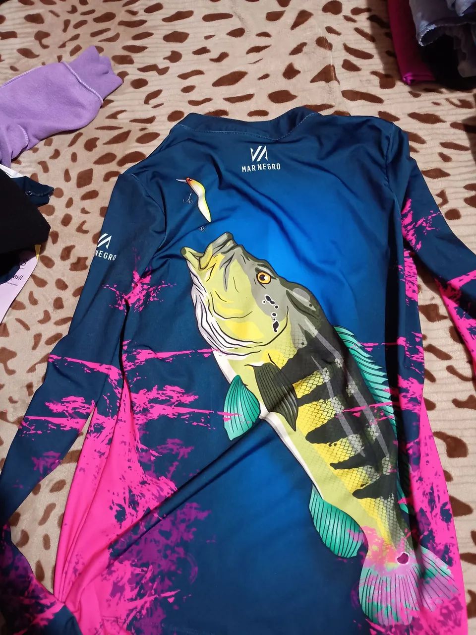 Camisa pesca mar negro  