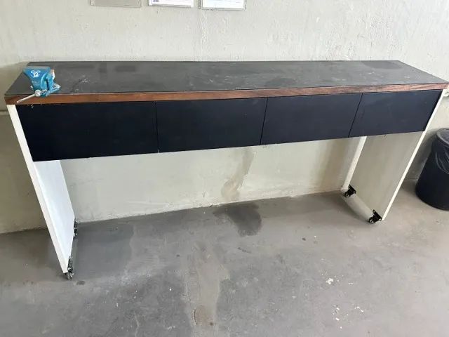BANCADA COM GAVETAS 