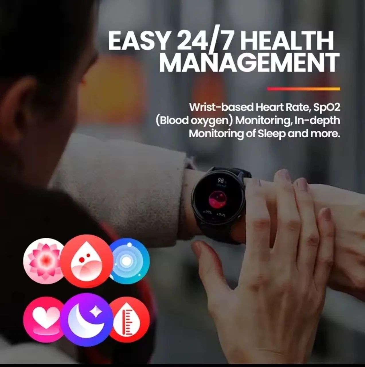 Smartwatch Zeblaze Btalk 3 Plus  - Foto 4