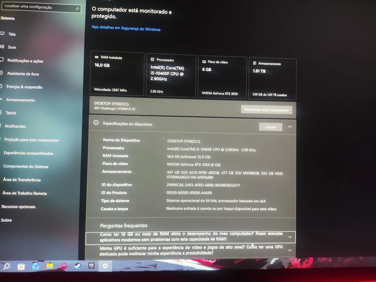 Computador completo  - Foto 3