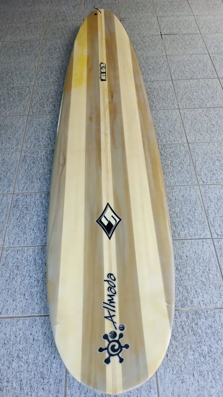 longboard Silver Surf, long board Silver Surf, long Silver Surf, longboard 9 pés, long 9 - Foto 6