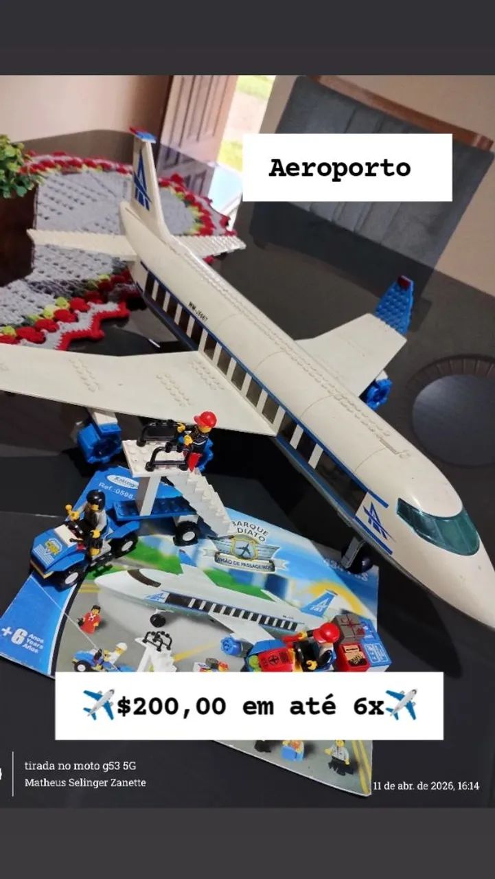 Lego blocos de montar 