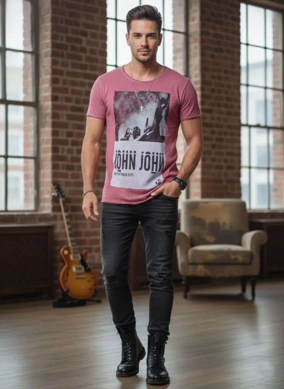 Camiseta John John Dupla Face  - Foto 2