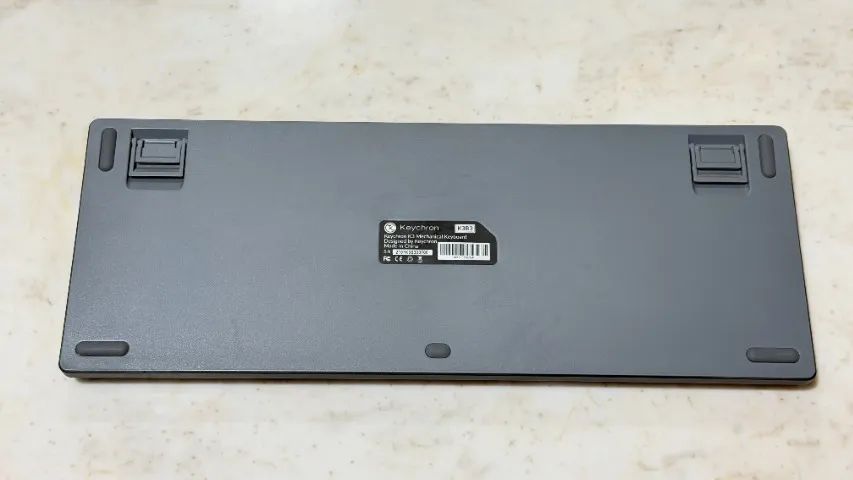 Teclado mecânico Keychron K3 Bluetooth e cabo - Foto 4