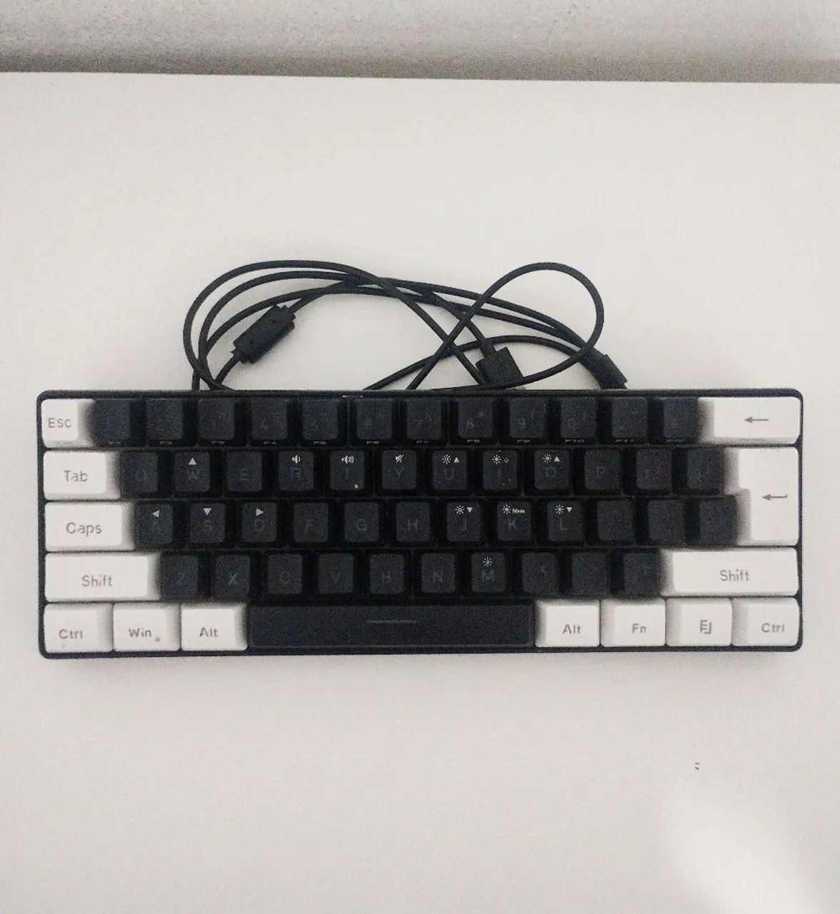 61-Key Compact Mechanical Gaming Keyboard (GK61 Style)