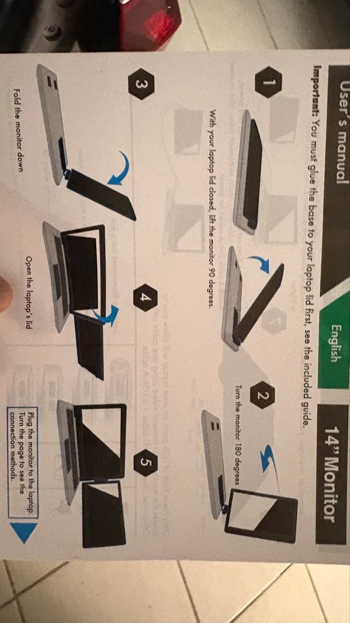 2 Tela para notebook com suporte de ferro - Foto 2