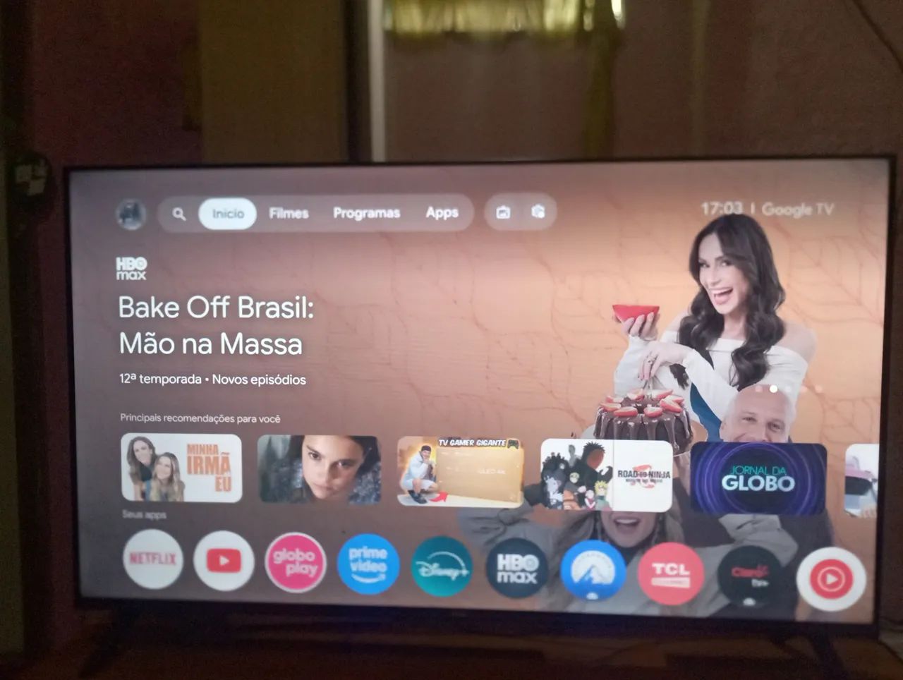 TV TCL 40 POLEGADAS POUCO TEMPO DE USO NENHUM DEFEITO  - Foto 2