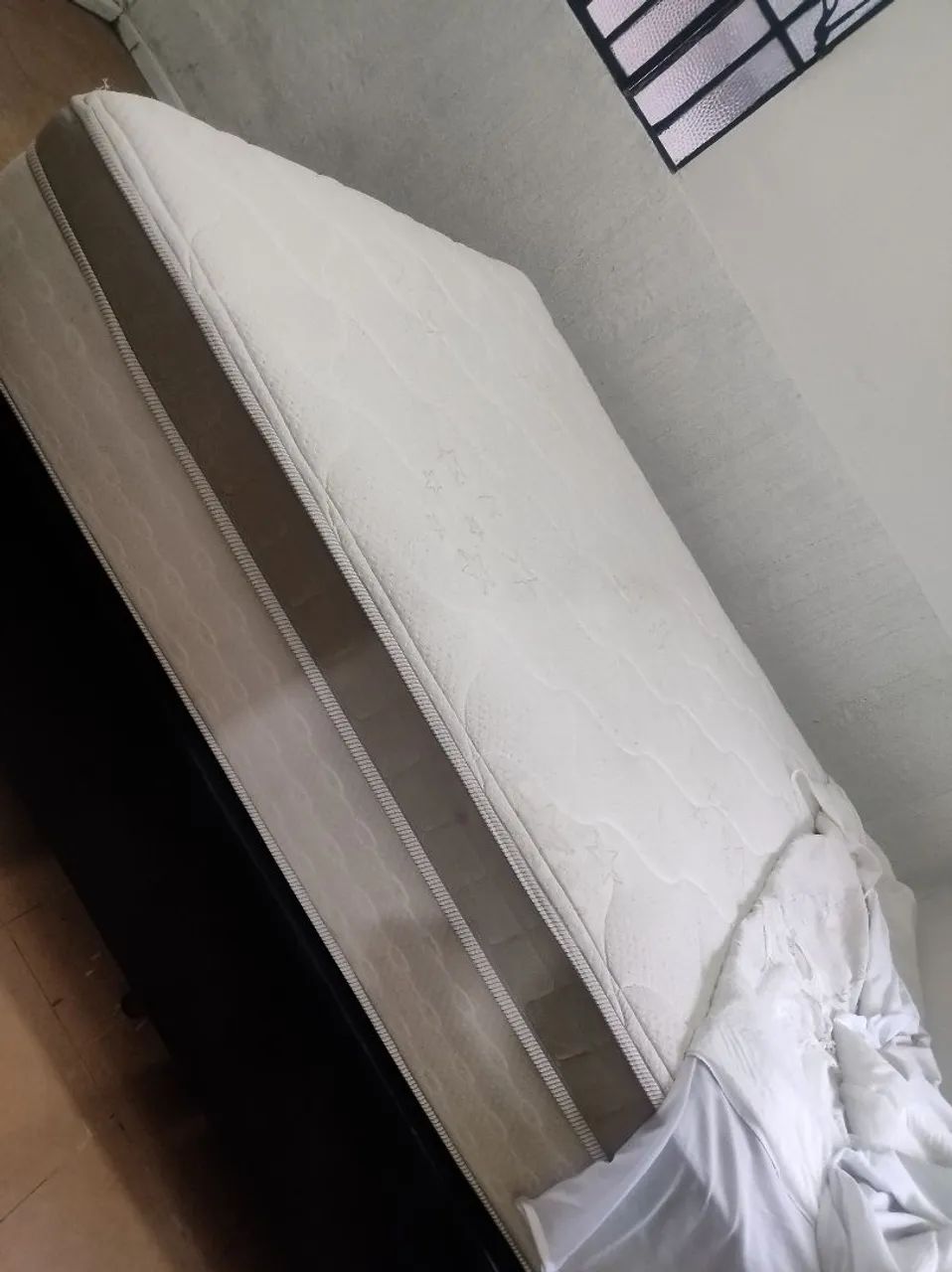 Cama box king ótima  - Foto 5