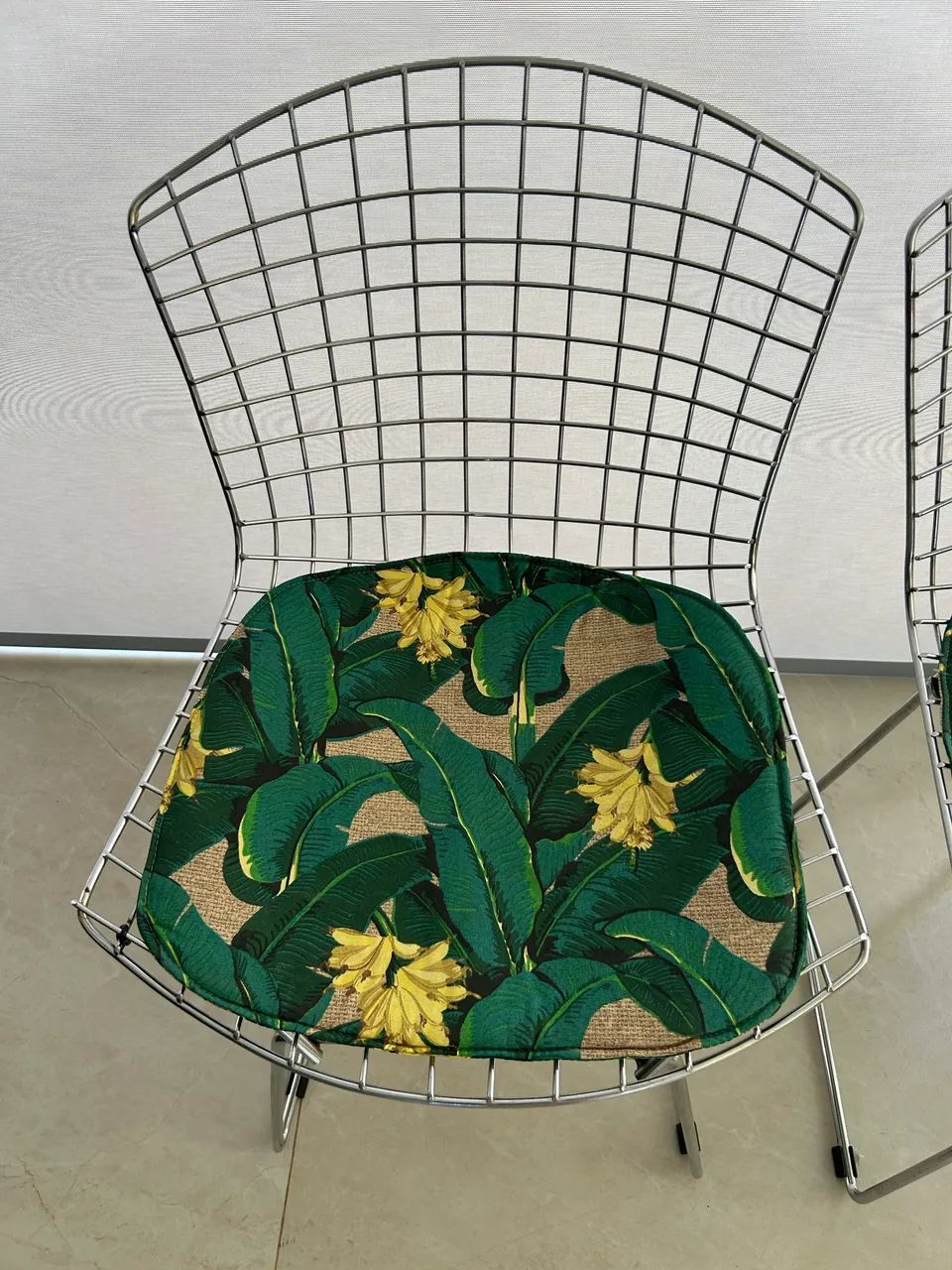 Cadeiras cromadas Bertoia  - Foto 2