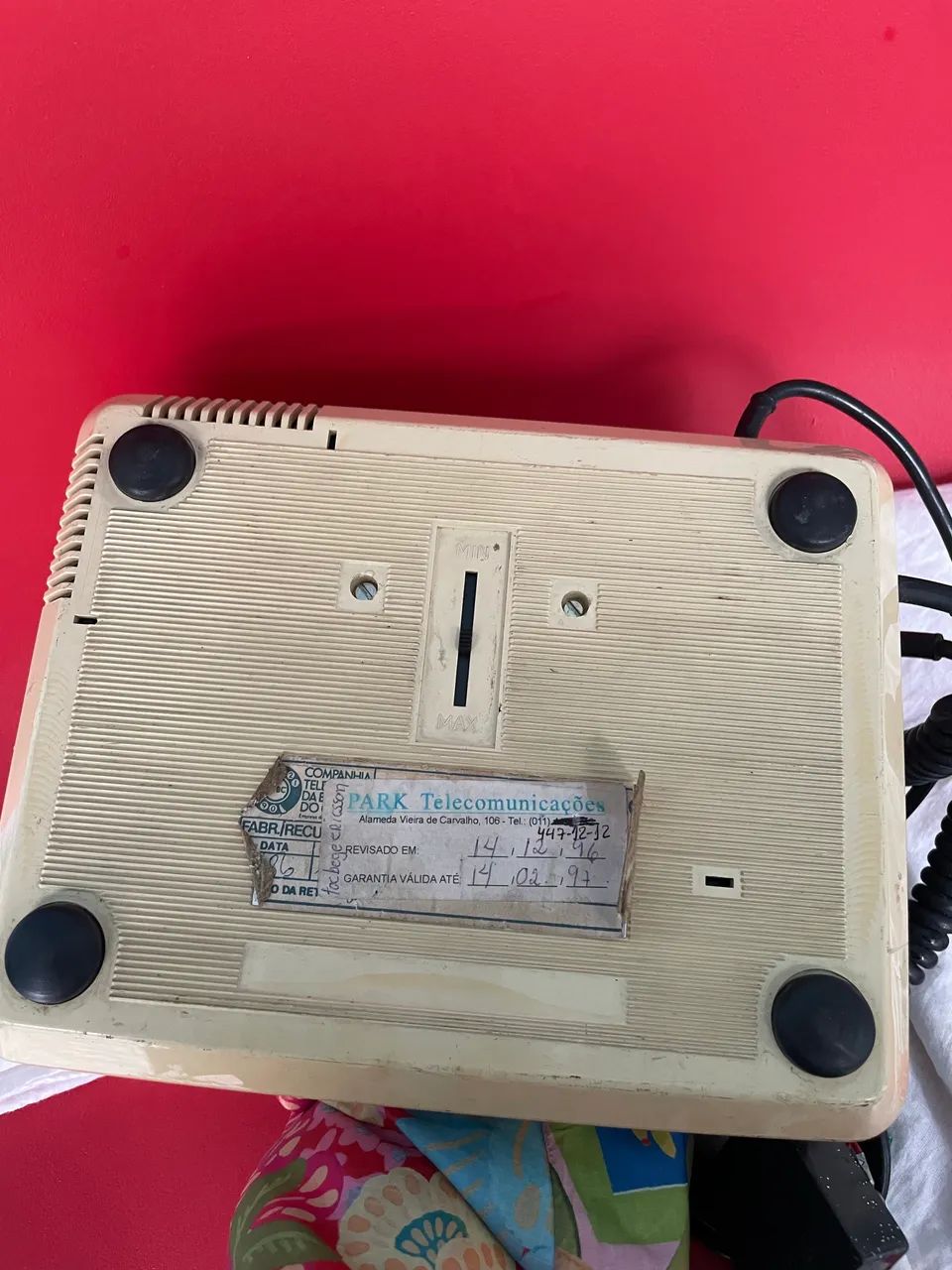 Telefone vintage de disco - Foto 4