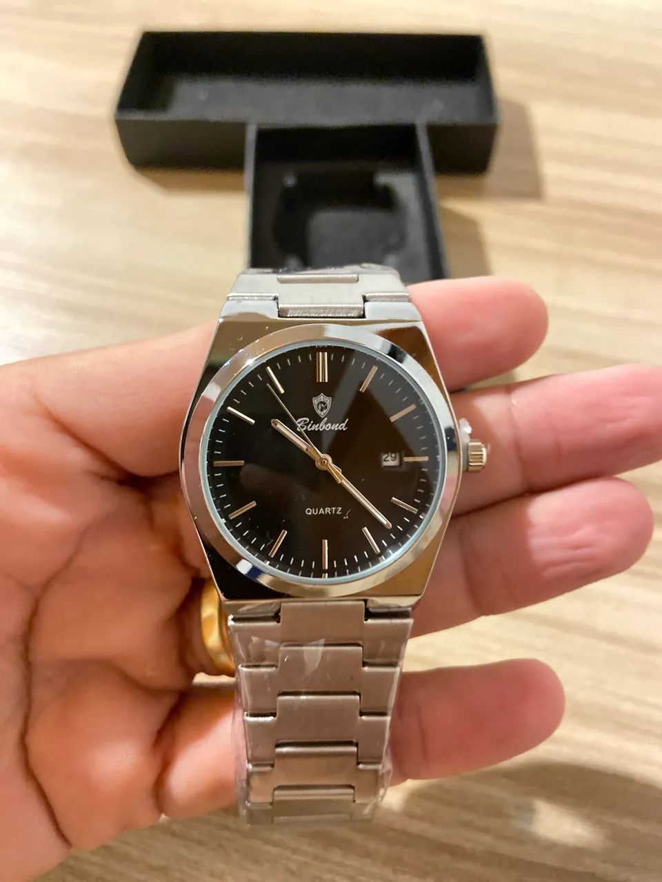 Relógio Binbond Quartz - Elegância e Precisão - Foto 4