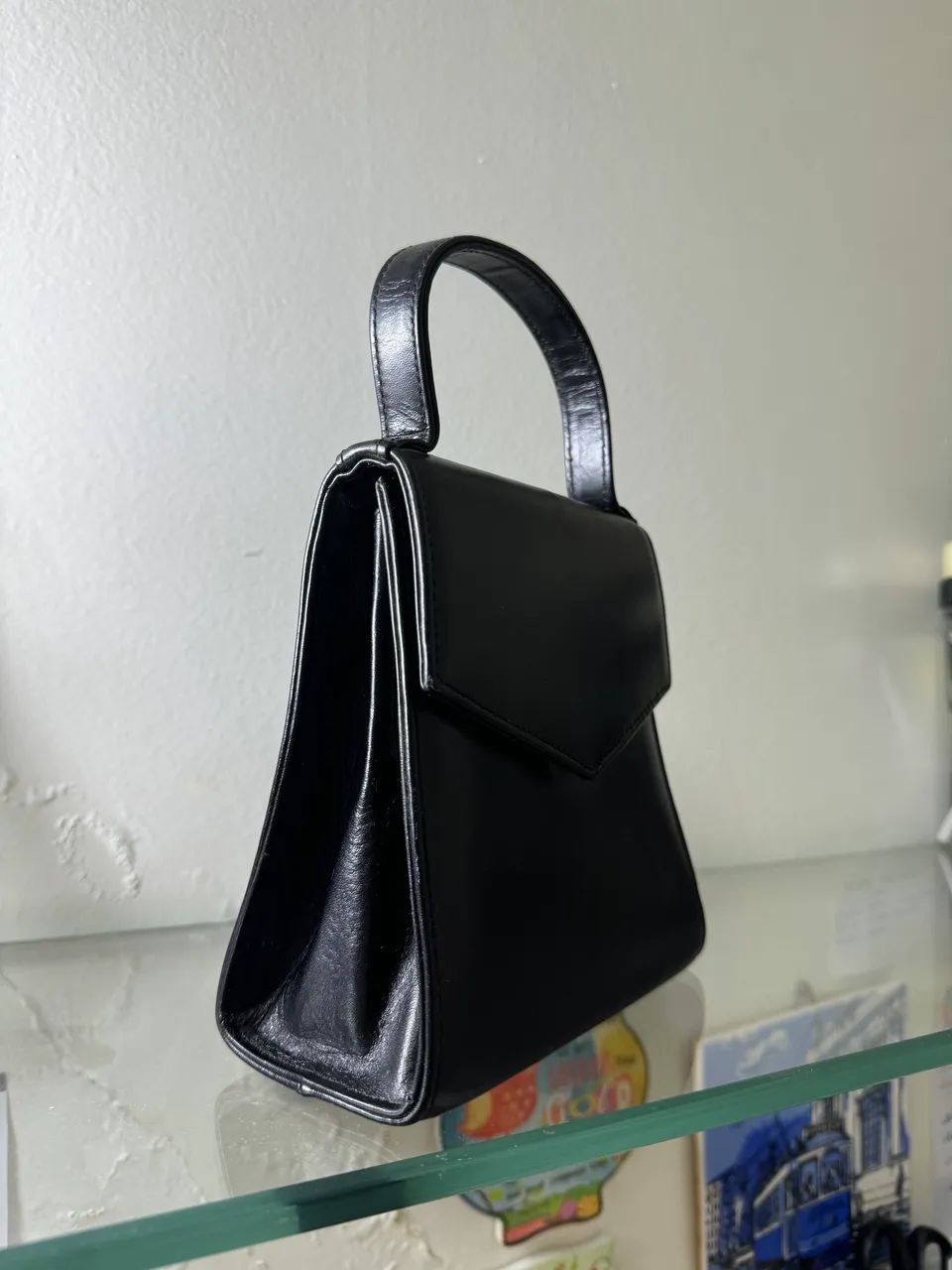 Bolsa mão couro legítimo - Foto 4