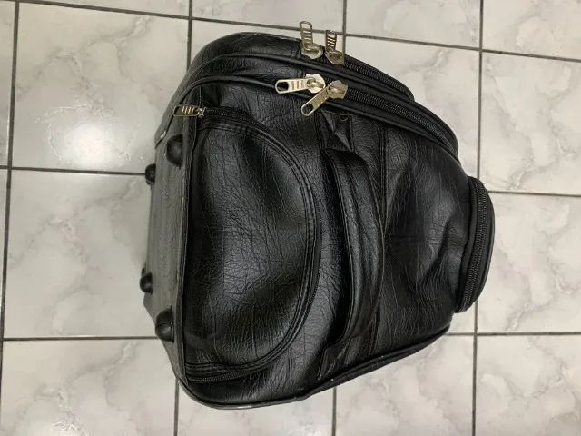 Mala de viagem em couro 28KG - Foto 5