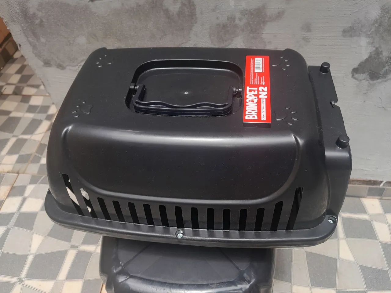 Caixa de trasparente nova,vendo pq ficou pequena para meu pet